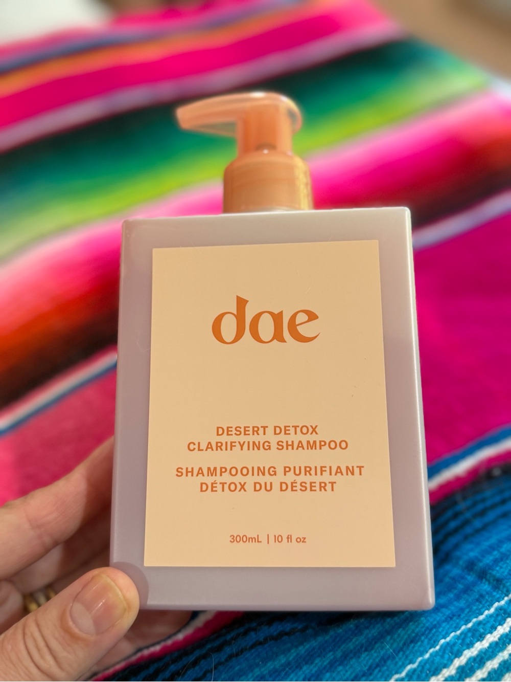 dae Desert Detox Clarifying Shampoo - Peach Pump